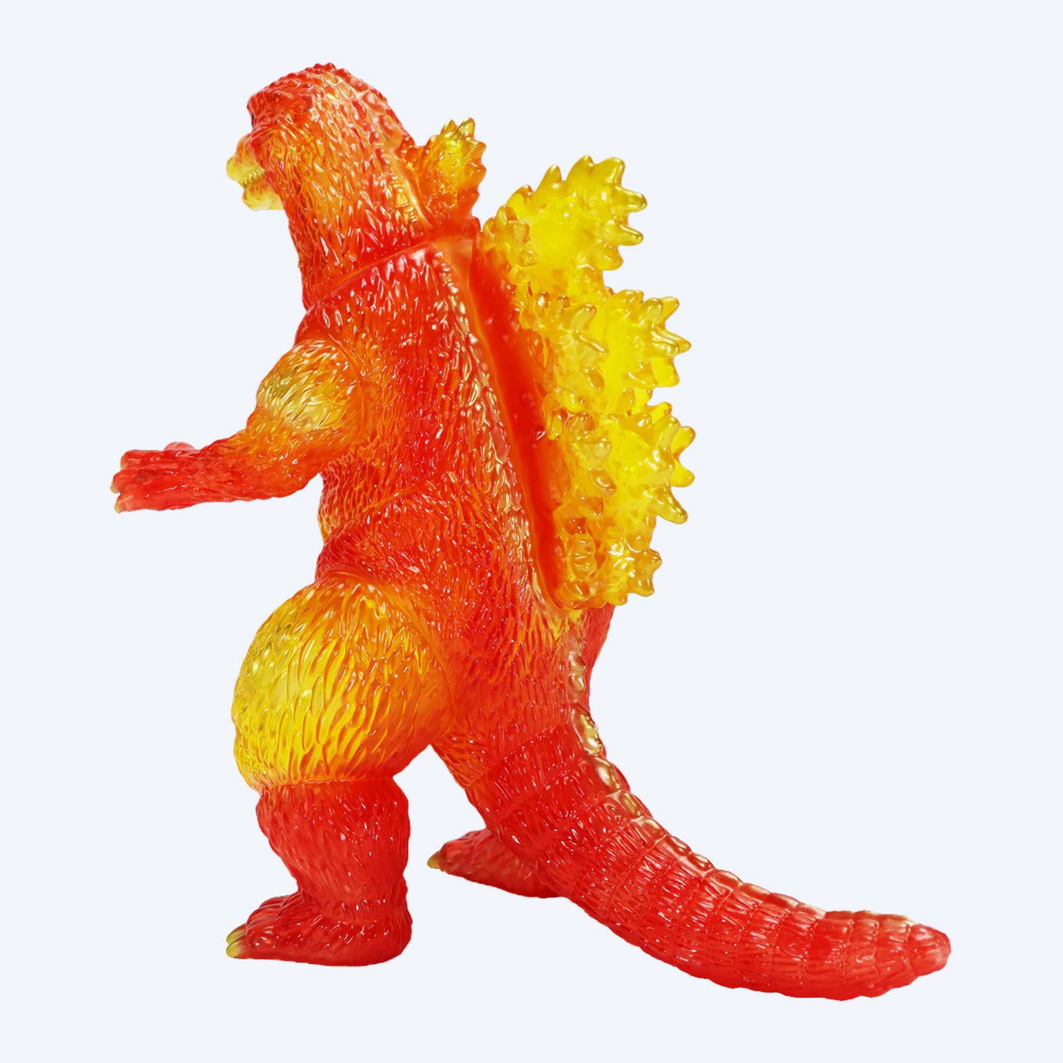 ccp-big-retro-sofubi-godzilla-1995-figur-burning-clear image 3