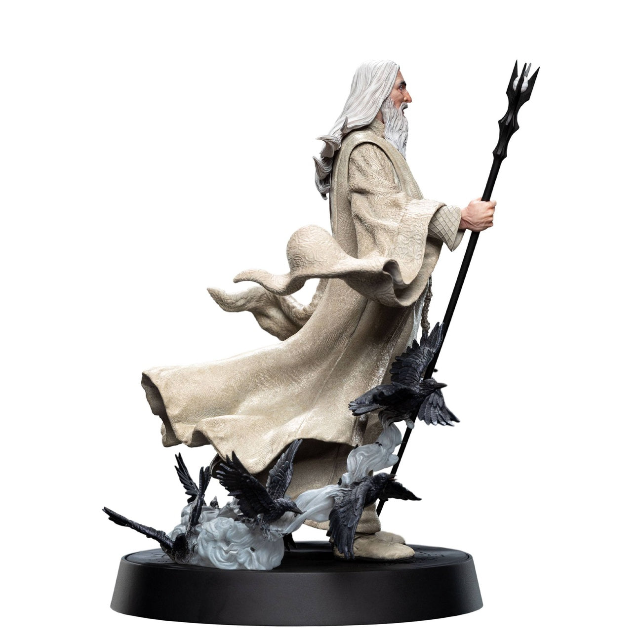 der-herr-der-ringe-saruman-der-wei-e-statue-weta-figur image 7