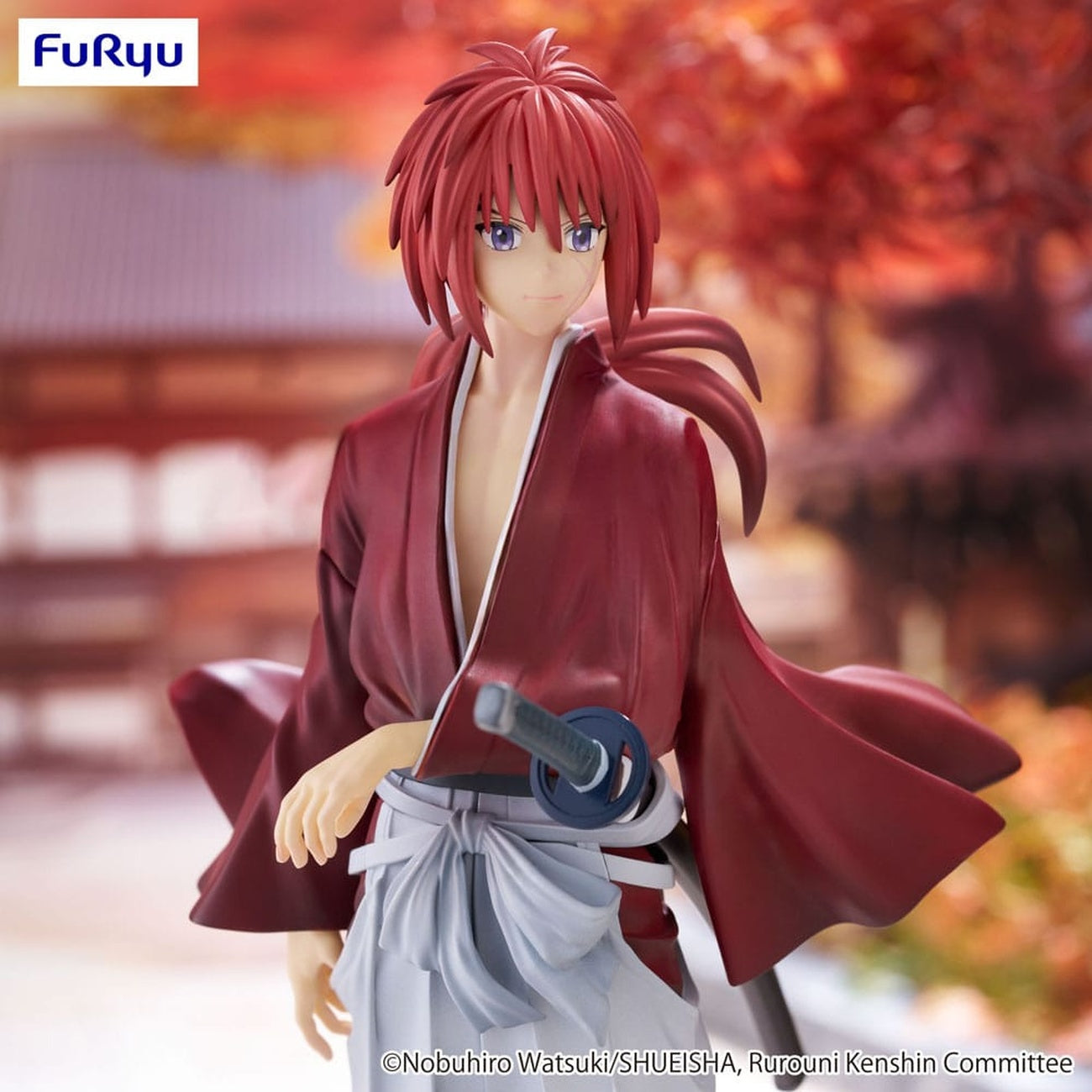 furyu-trio-try-it-kenshin-himura-statue-19-cm-pvc image 8