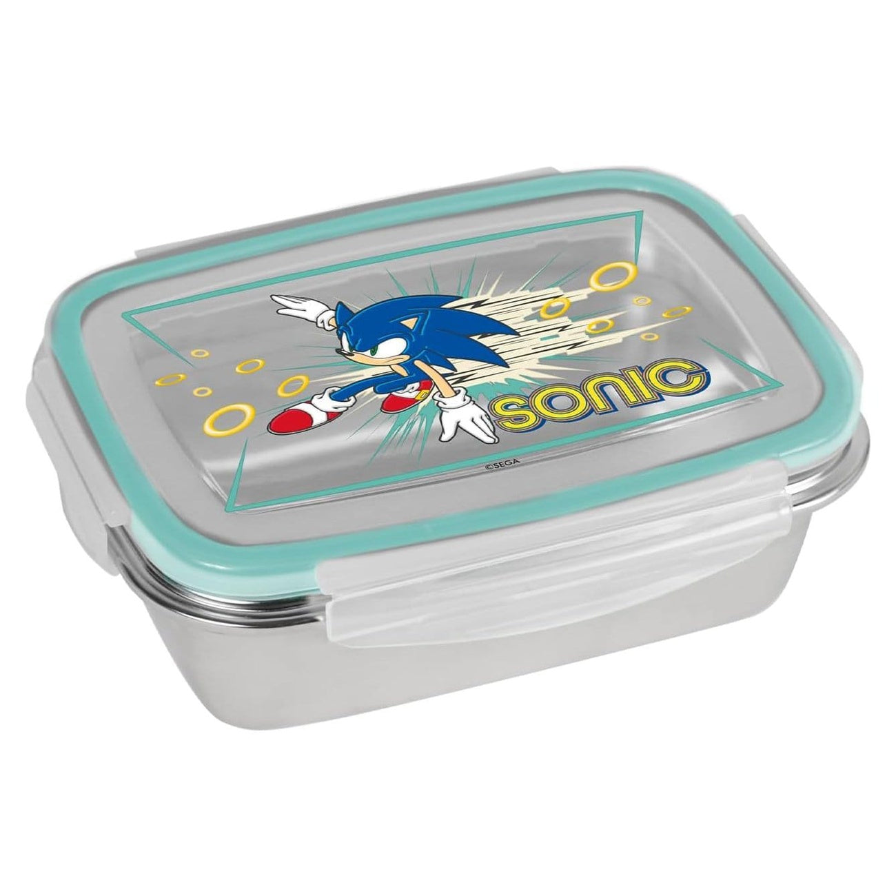 sonic-retro-brotdose-edelstahl-850-ml image 1