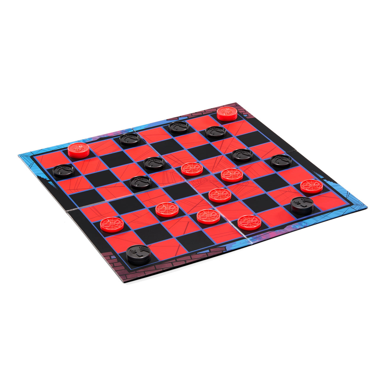 elbenwald-spider-man-checkers-dame-brettspiel image 3