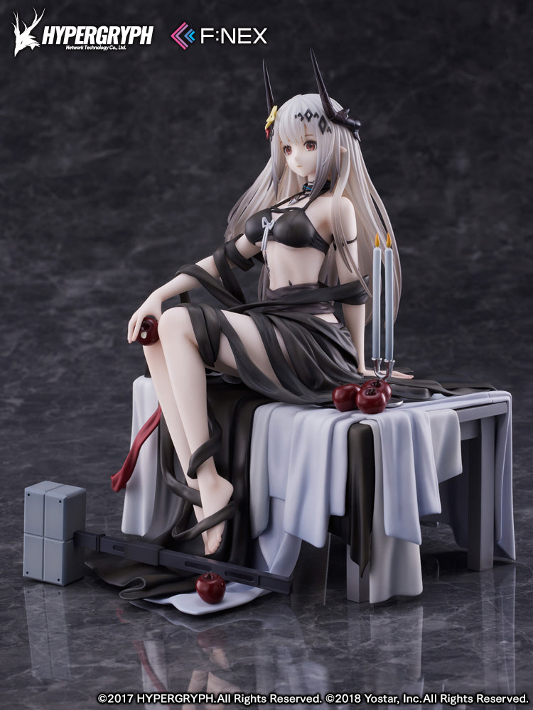 furyu-f-nex-arknights-mudrock-dn06-1-7-figur-schwarzes-kleid image 5