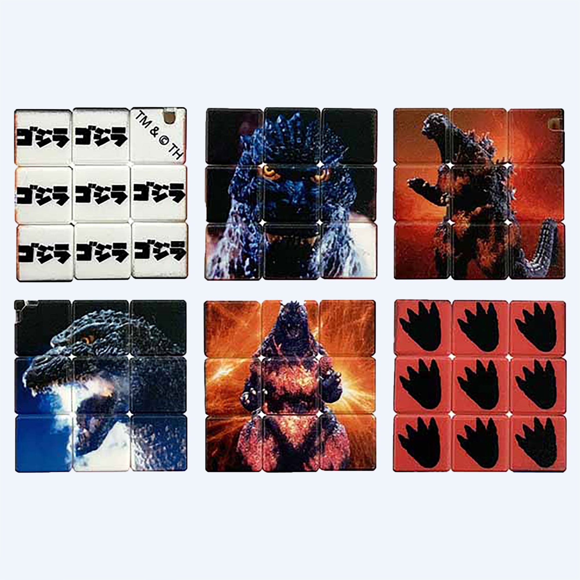godzilla-1995-puzzle-cube-keyholder-schl-sselanh-nger image 2