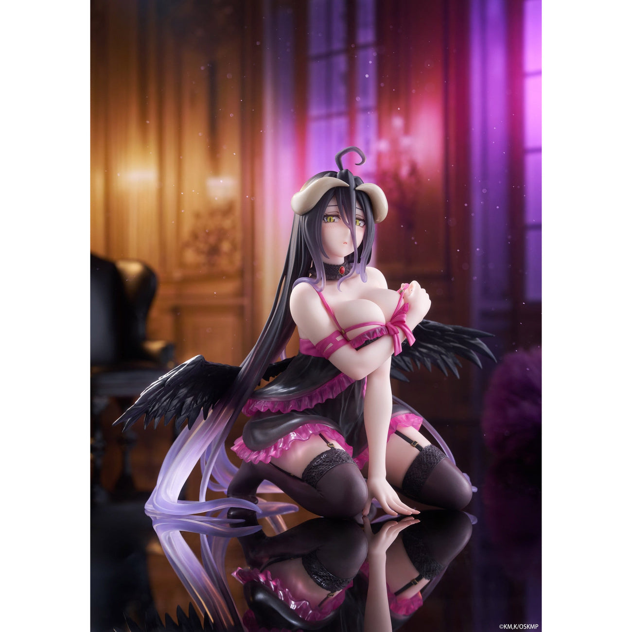 elbenwald-overlord-albedo-desktop-cute-pvc-figur-13-cm image 2