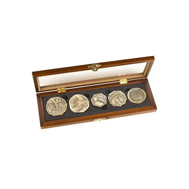 der-hobbit-dwarven-treasure-m-nzen-set-replik image 1