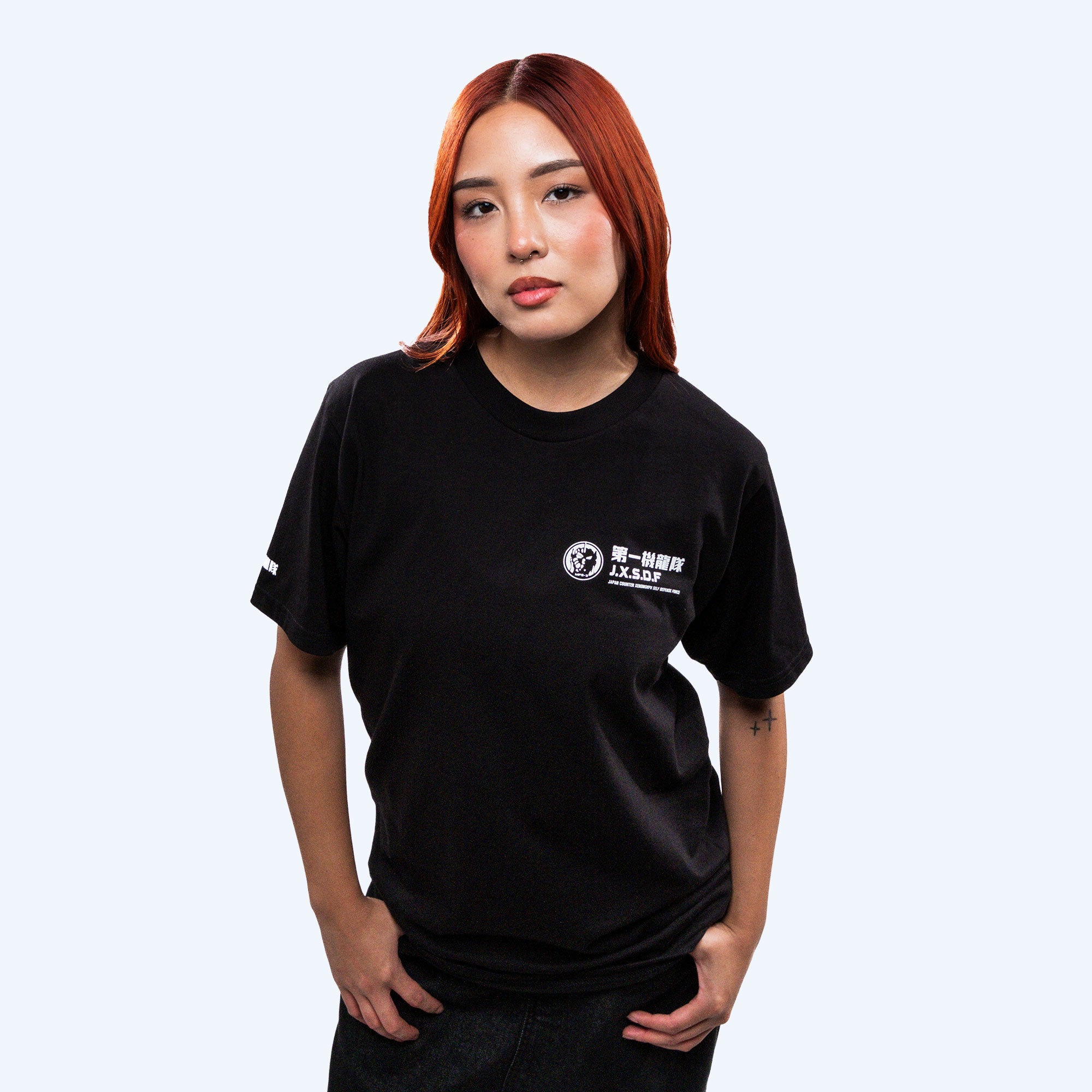 godzilla-jxsdf-black-t-shirt-schwarz-gr-s-kiryu-baumwolle image 5