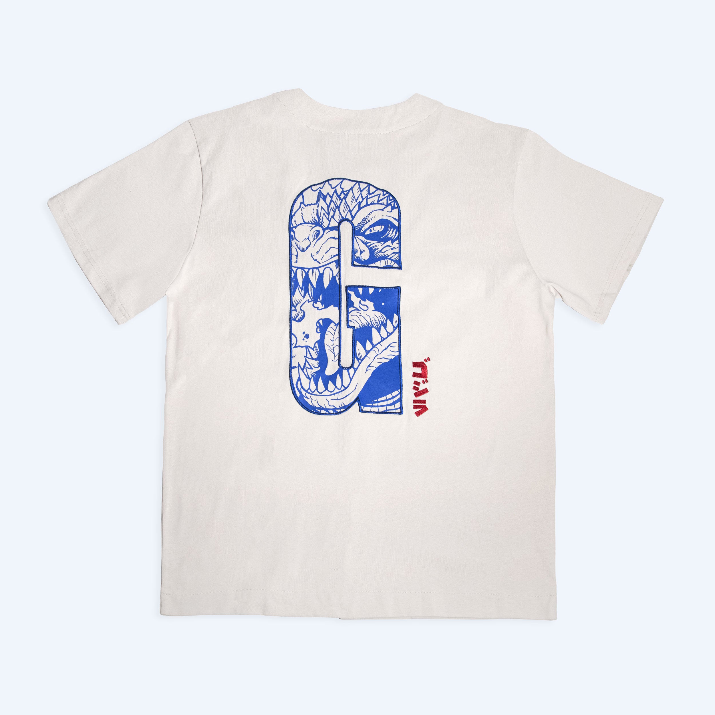 godzilla-baseball-collection-jersey-creme-berschnitten-s-3xl image 2