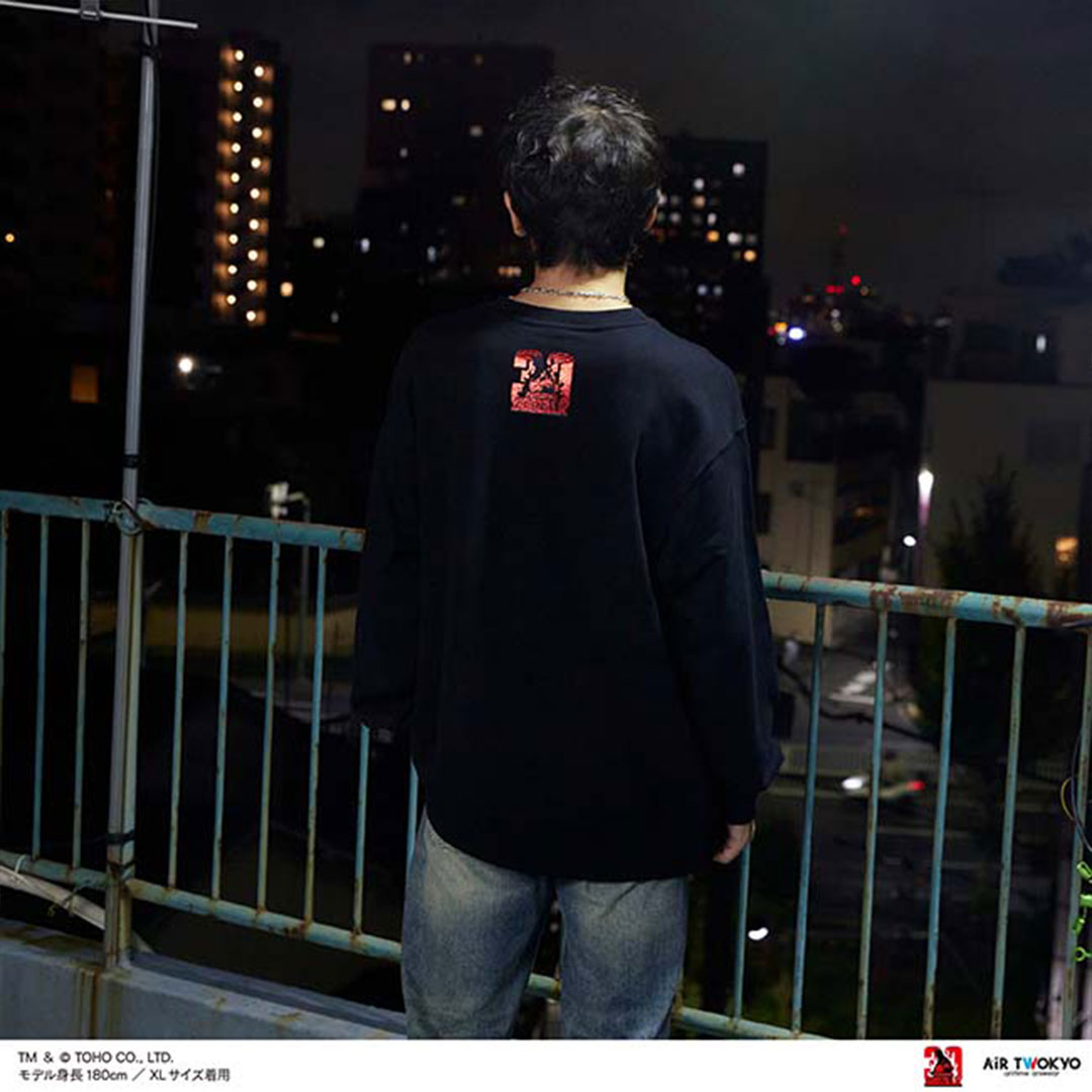 godzilla-vs-destoroyah-sweatshirt-schwarz-30th-gr-l image 3