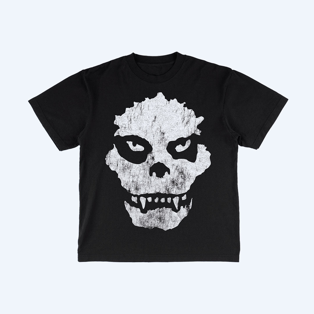 godzilla-x-misfits-fiend-t-shirt-schwarz-oversize-baumwolle image 1