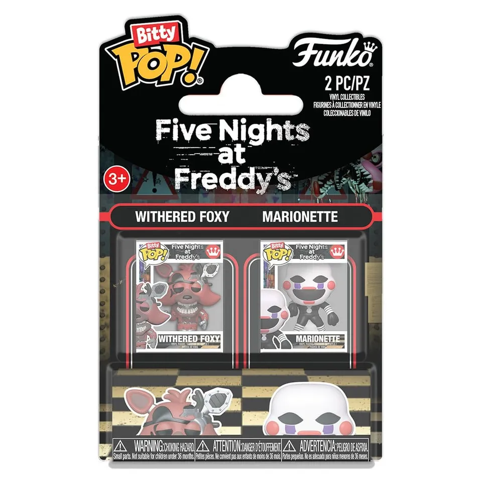 funko-bitty-pop-fnaf-figuren-2er-pack-foxy-puppet image 1