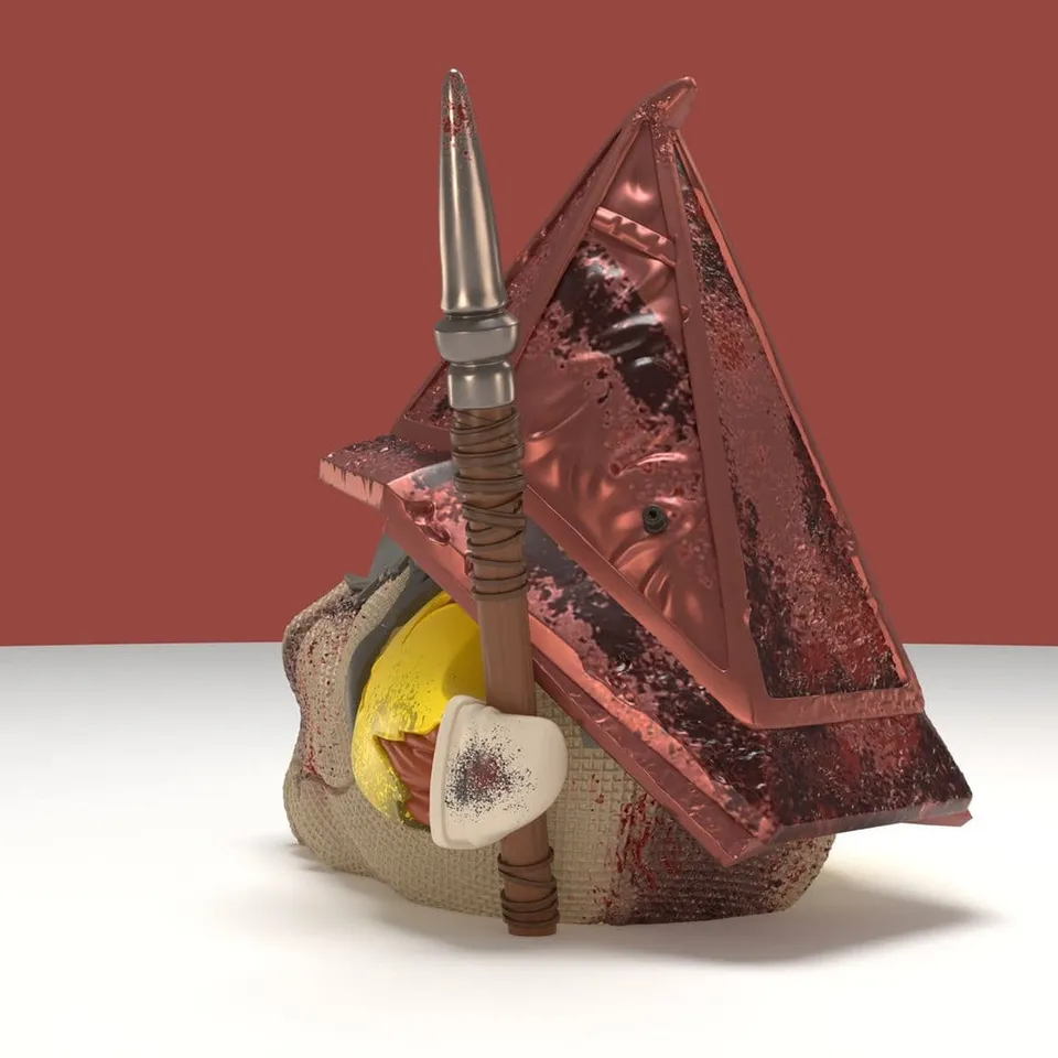 silent-hill-pyramid-head-tubbz-deko-ente-10-cm-boxed image 1