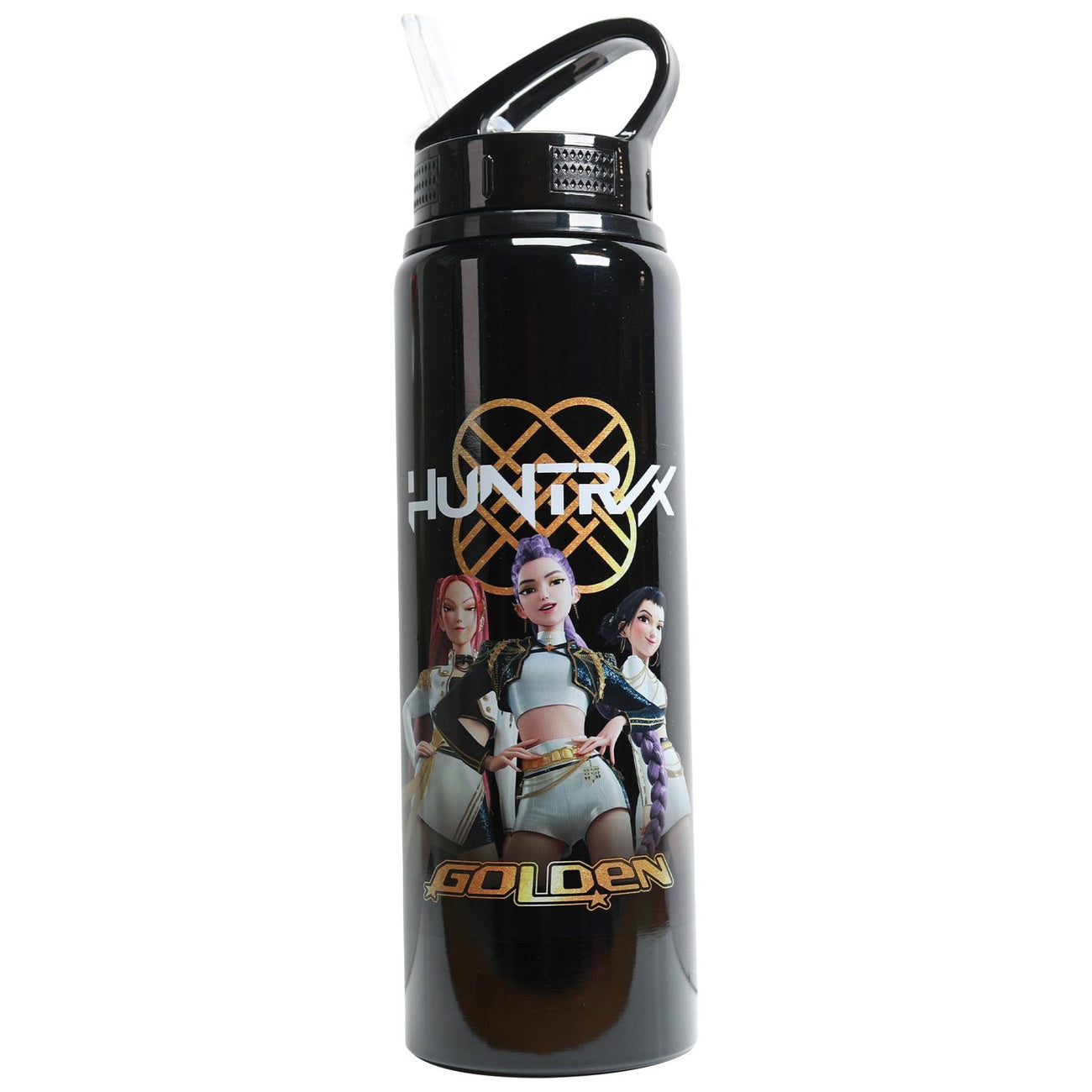 elbenwald-kpop-demon-hunters-flip-top-trinkflasche-golden-700-ml image 1