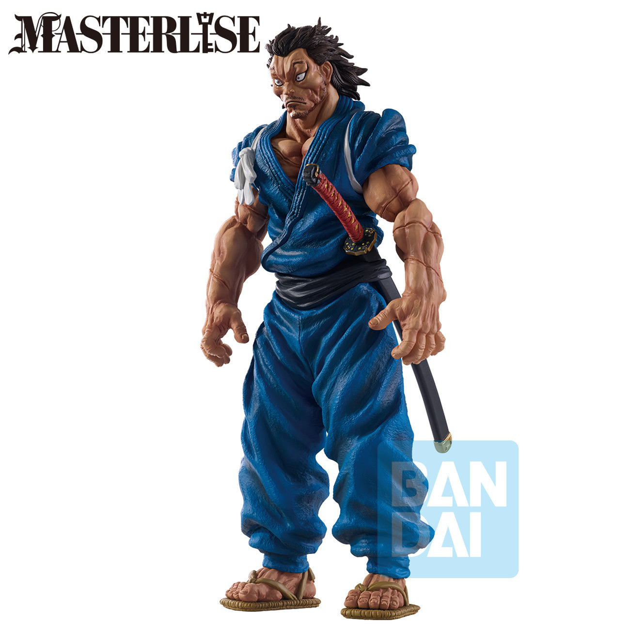 bandai-baki-musashi-miyamoto-giant-heartbeat-figur-26-cm image 3