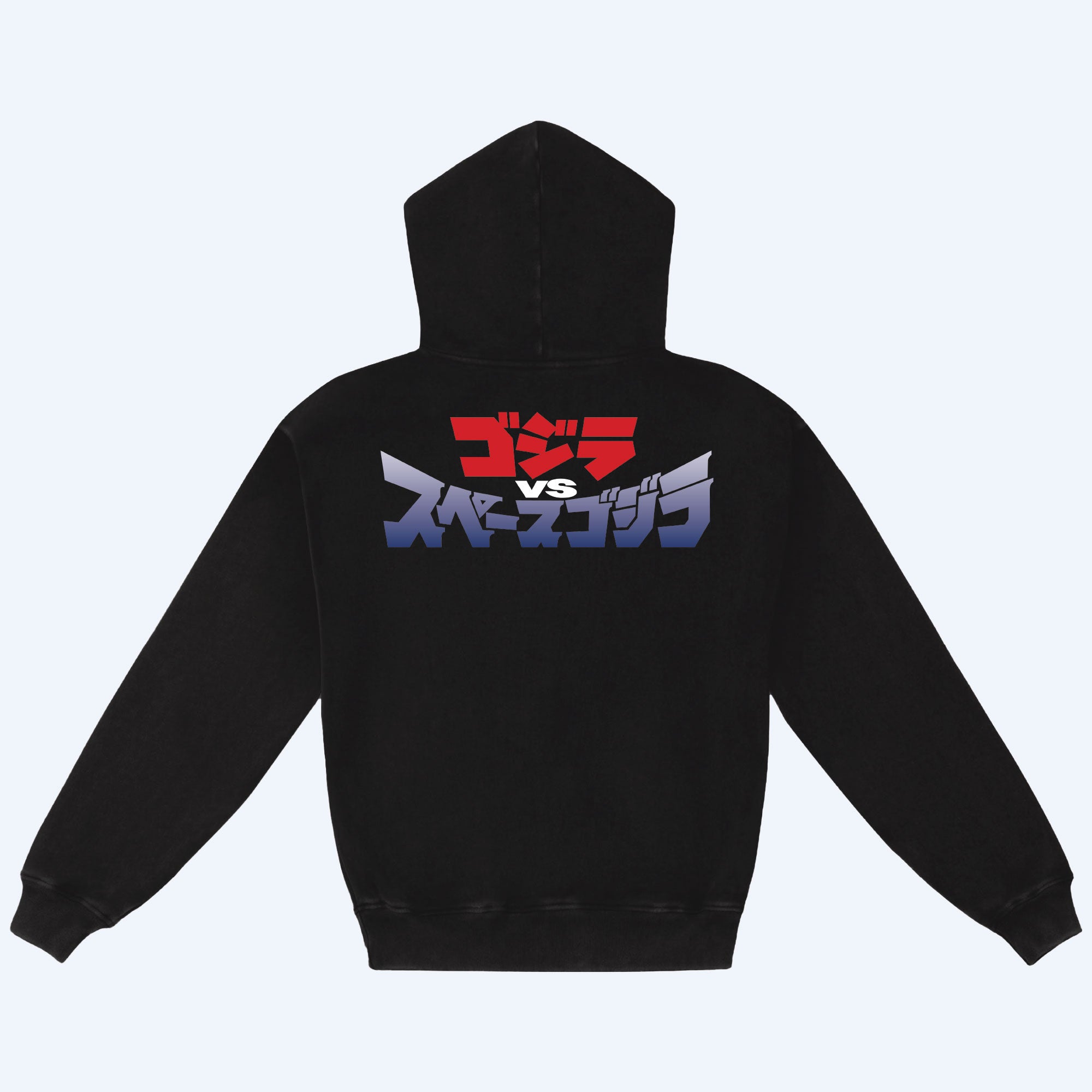 godzilla-vs-spacegodzilla-hoodie-schwarz-kapuzenpullover image 2