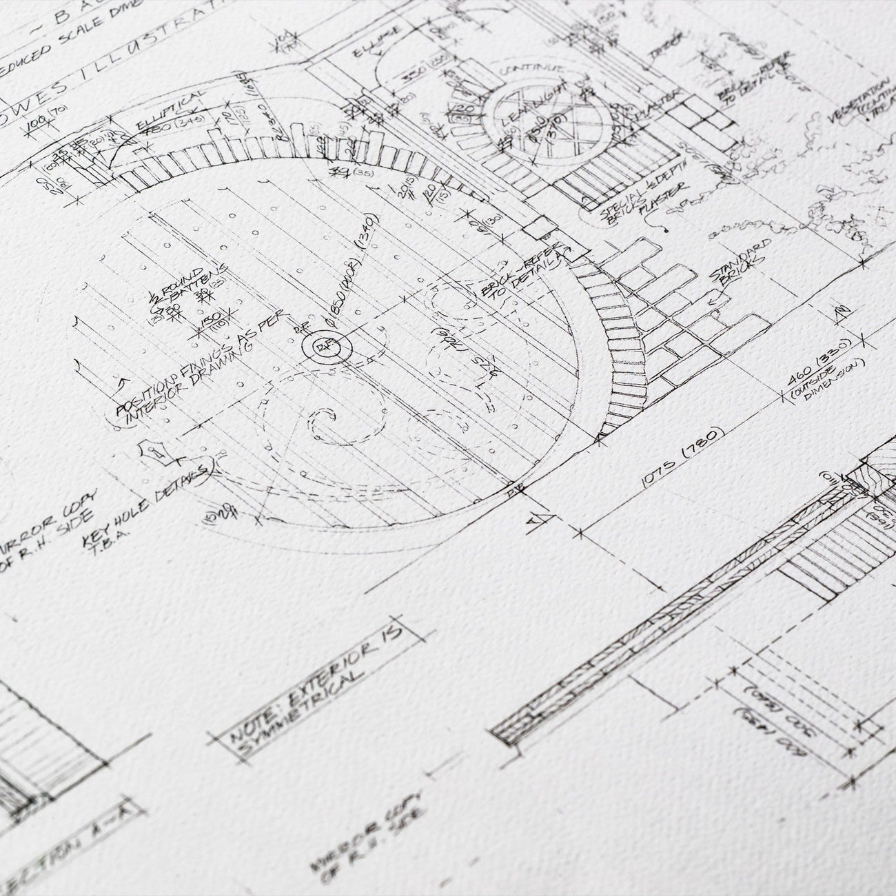 herr-der-ringe-beutelsend-kunstdruck-59-x-42-cm-bauplan image 3