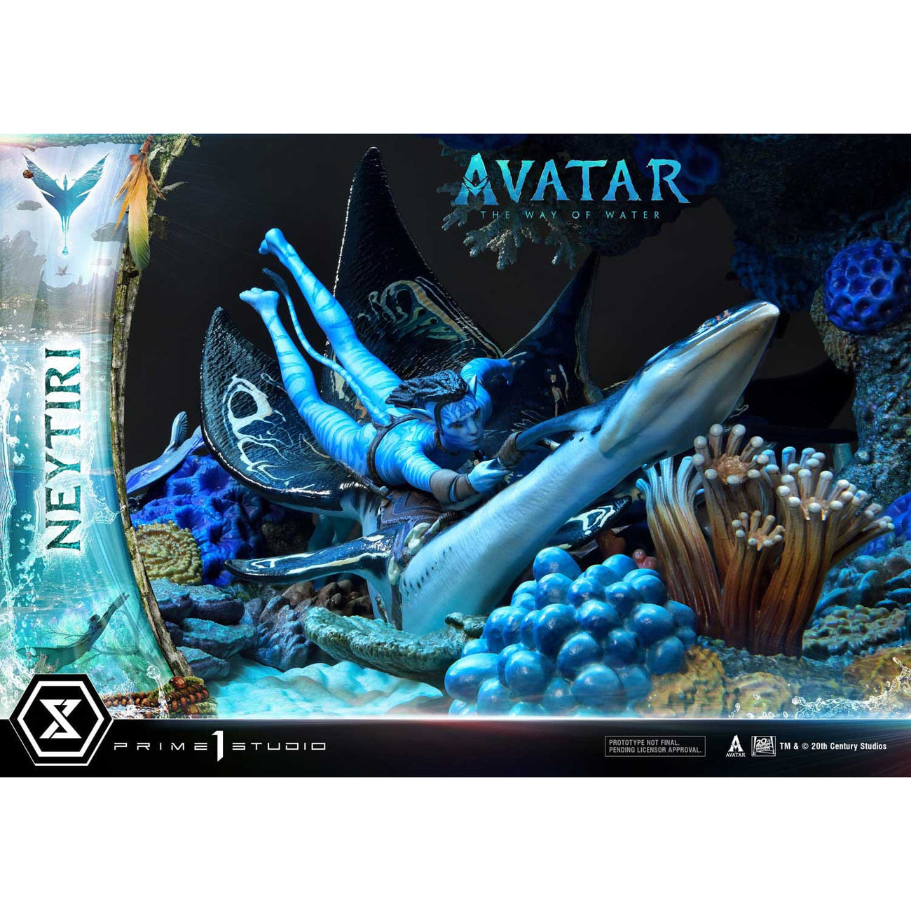 avatar-way-of-water-neytiri-statue-77-cm-led-figur image 8