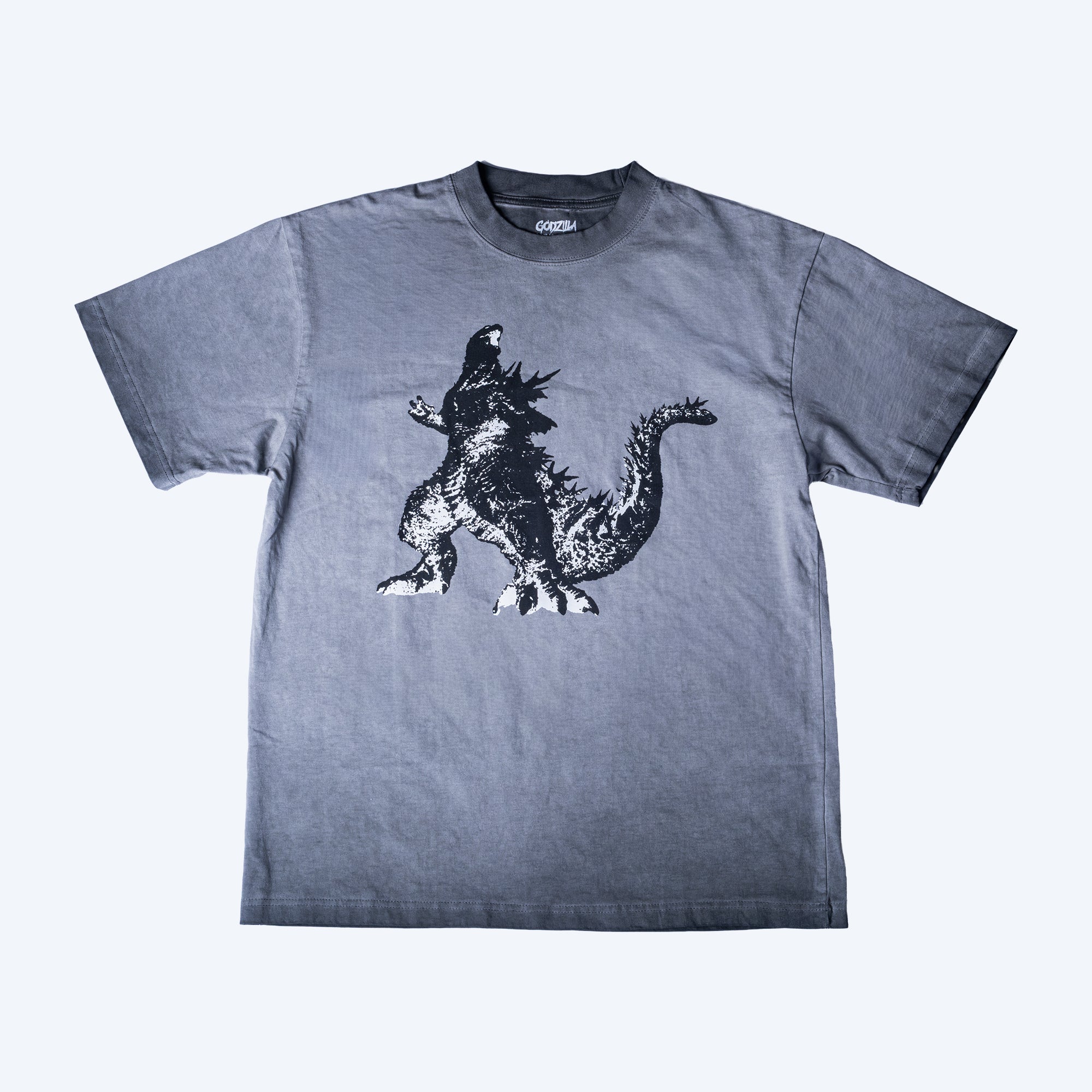 godzilla-minus-zero-vintage-t-shirt-grau-baumwolle image 1