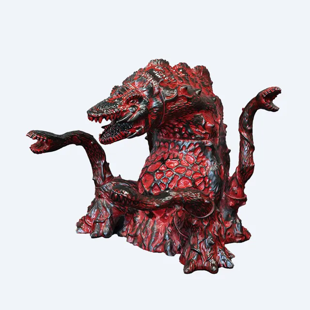 marusan-biollante-1989-sofubi-figur-devil-red-30cm image 1