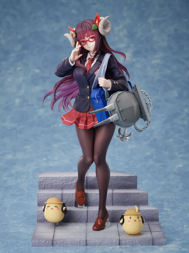 furyu-f-nex-suruga-kultur-ver-1-7-figur-azur-lane-brille image 1