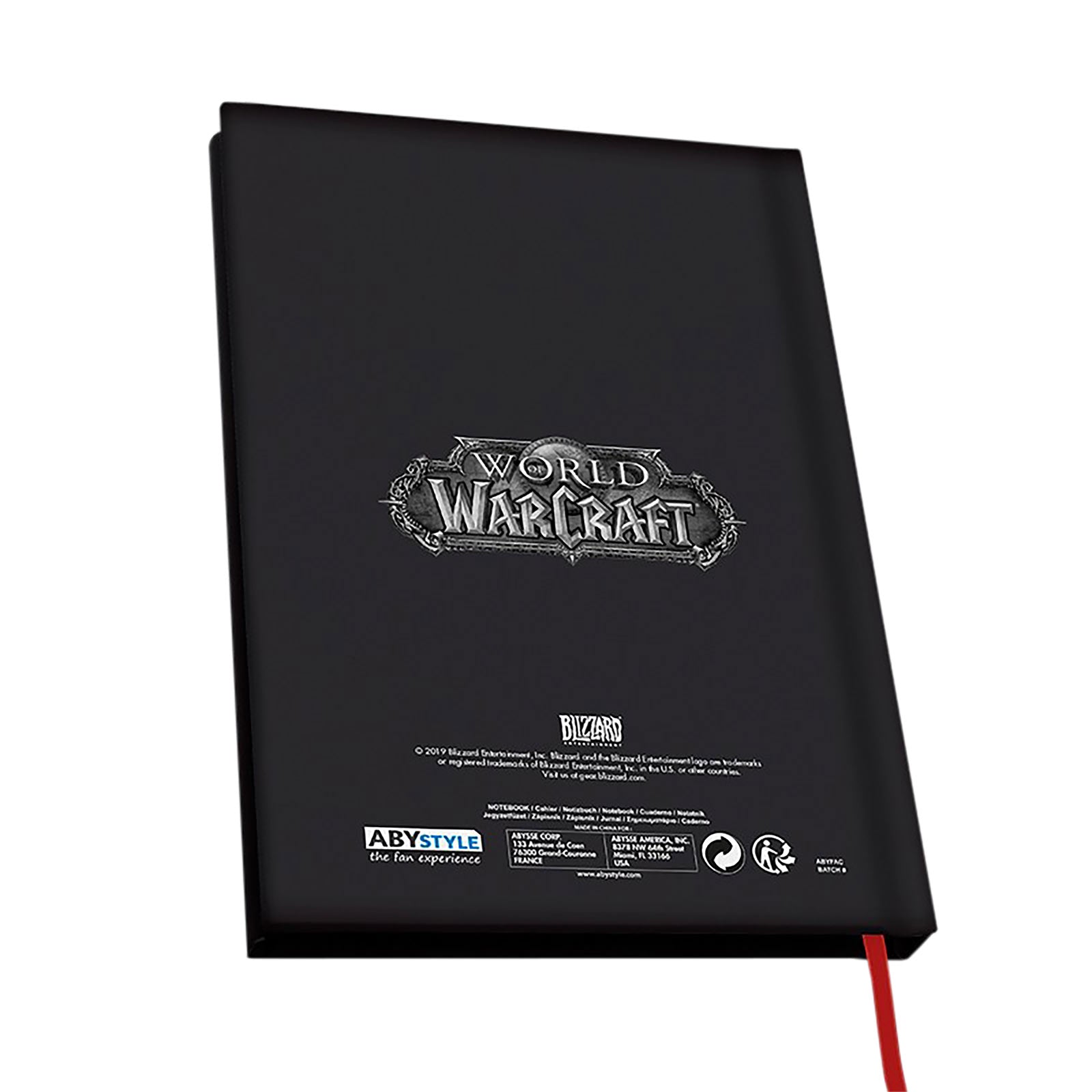 elbenwald-wow-horde-logo-notizbuch-a5-liniert image 2