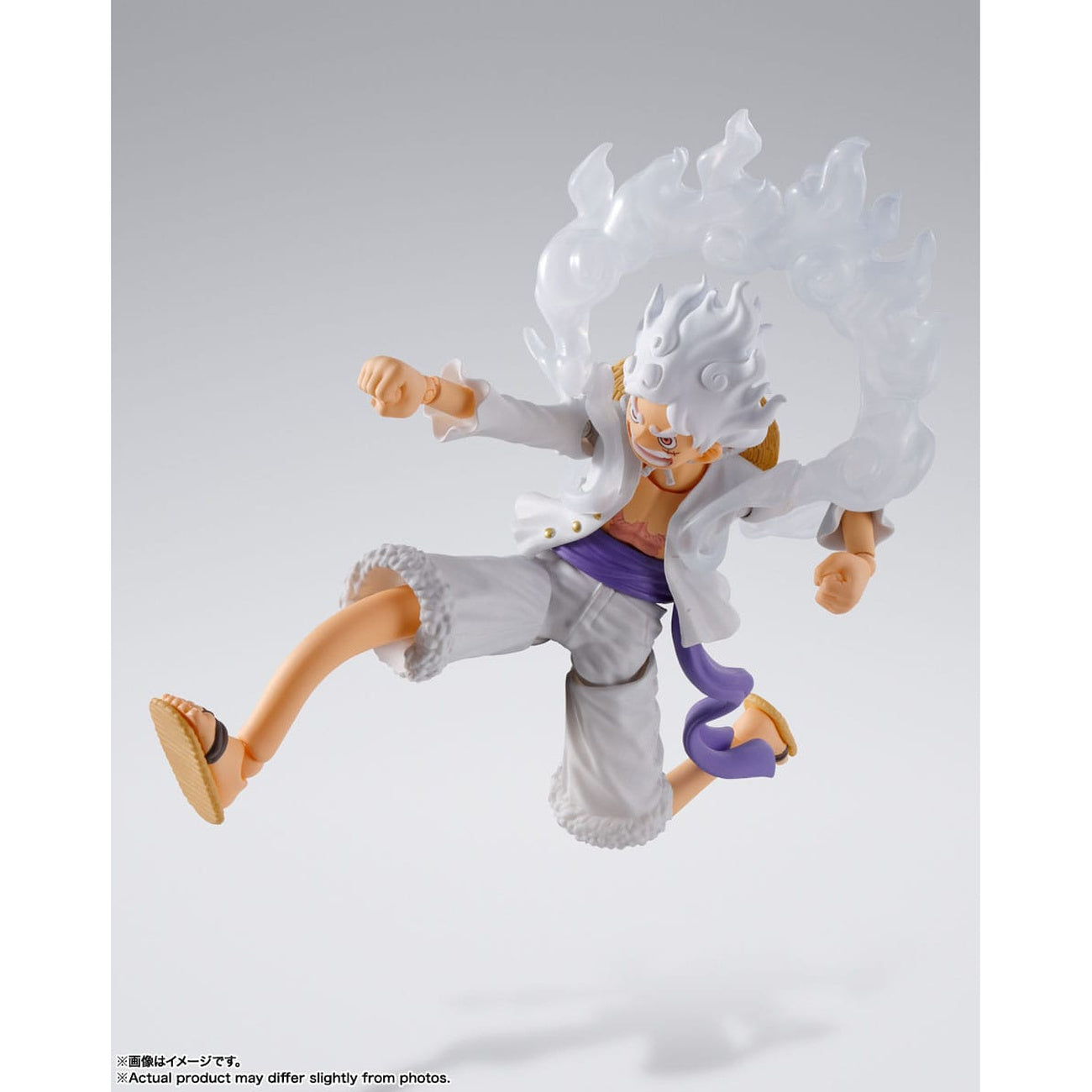 one-piece-s-h-figuarts-actionfigur-monkey-d-ruffy-gear-5 image 3