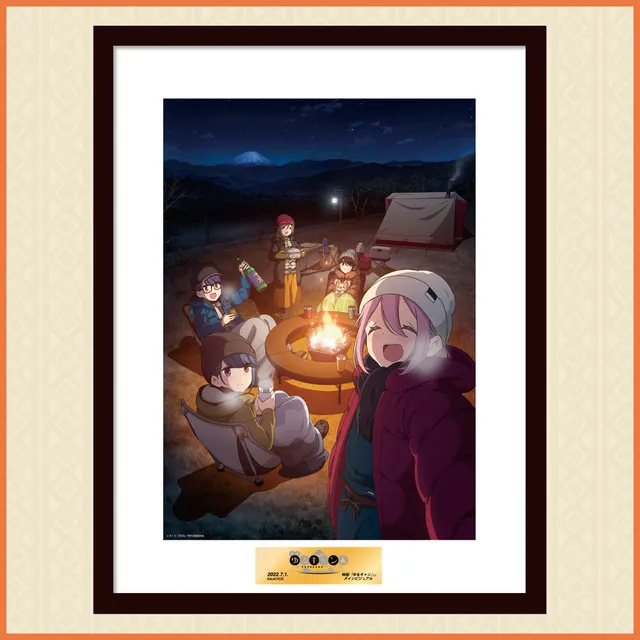 furyu-yuru-camp-film-main-visual-primo-art-a-gerahmt image 1