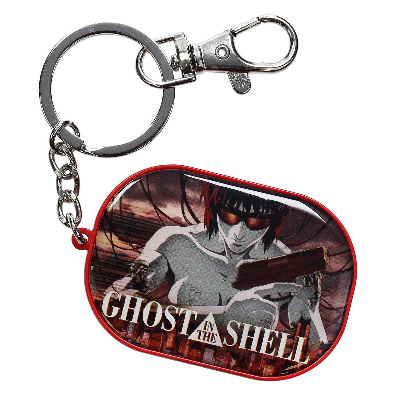 ghost-in-the-shell-metall-schl-sselanh-nger-bewaffnete image 1