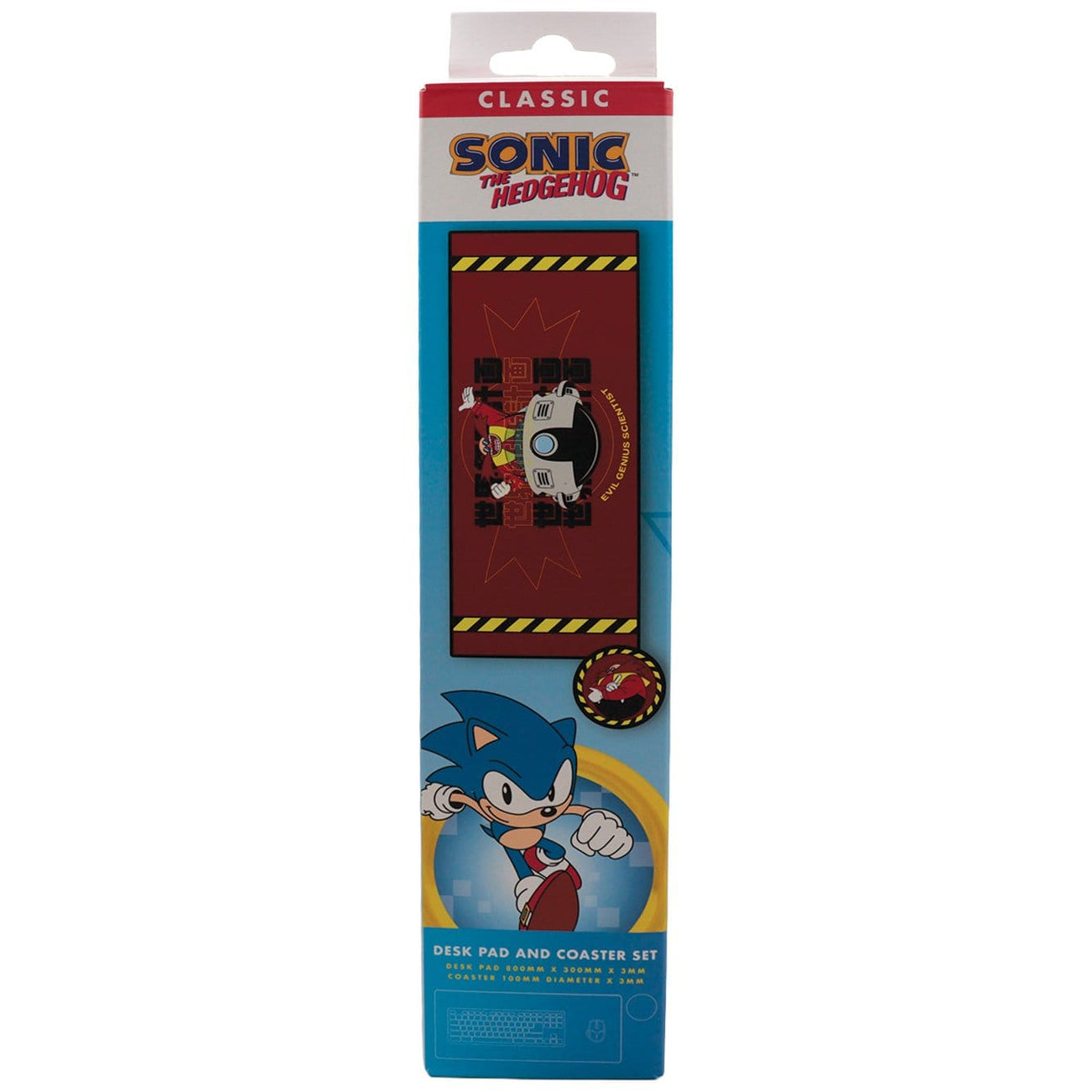 sonic-the-hedgehog-schreibtischunterlage-set-mit-untersetzer image 4