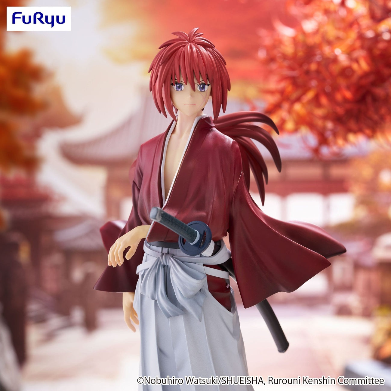 furyu-trio-try-it-kenshin-himura-statue-19-cm-pvc image 4