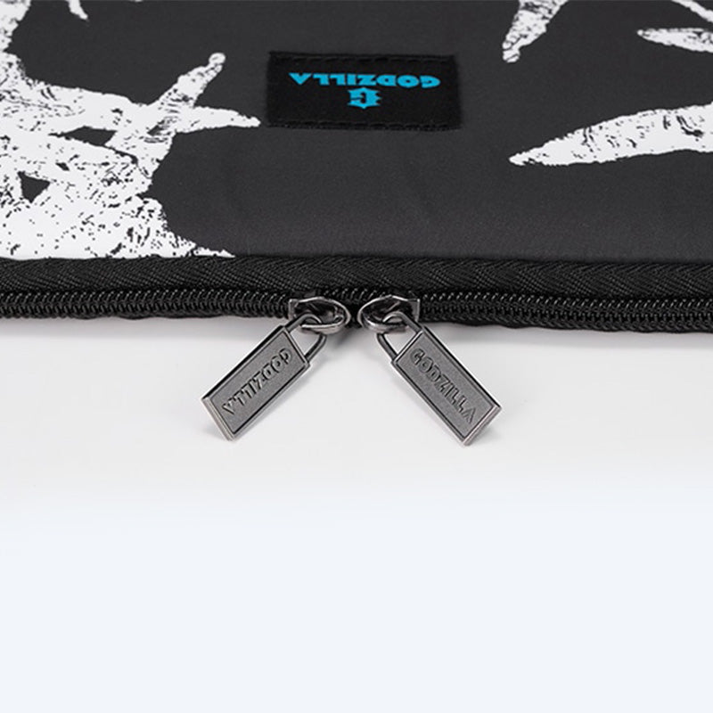 godzilla-laptop-h-lle-13-zoll-laptoptasche-polyester-schwarz image 3