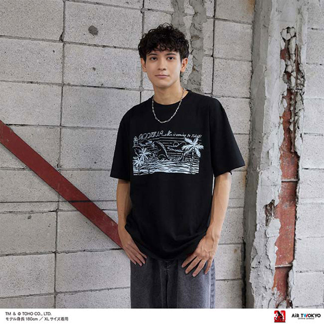 godzilla-apparel-vs-destoroyah-30th-t-shirt-4-jr-schwarz image 4