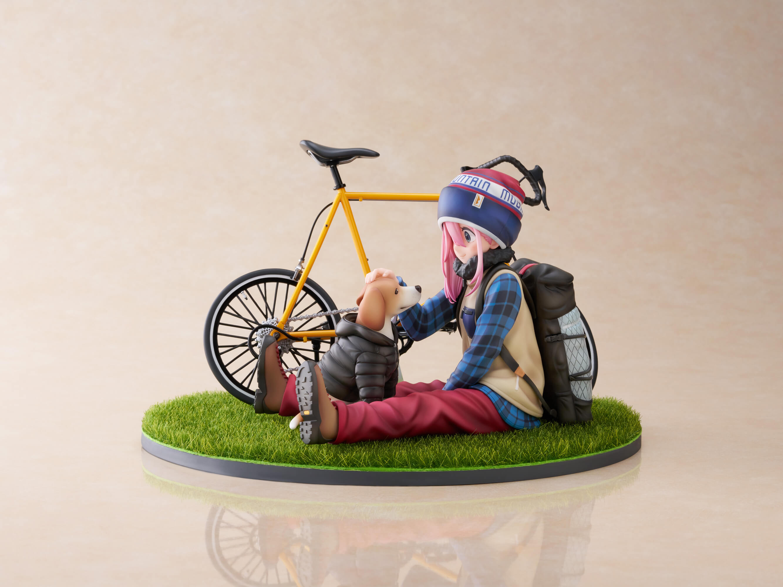 furyu-f-nex-nadeshiko-1-7-figur-rennrad-mit-hund image 6