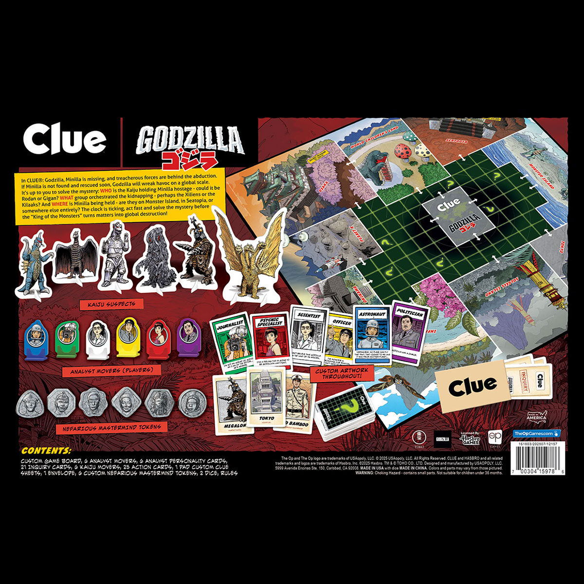 godzilla-clue-brettspiel-standard-2-6-spieler-ab-8-jahren image 3