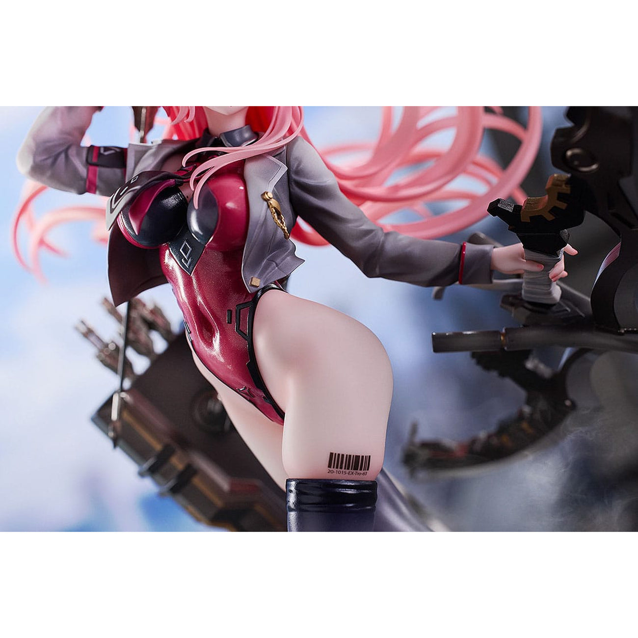 colors-pvc-statue-red-1-7-scale-figur-27-cm-rot image 3