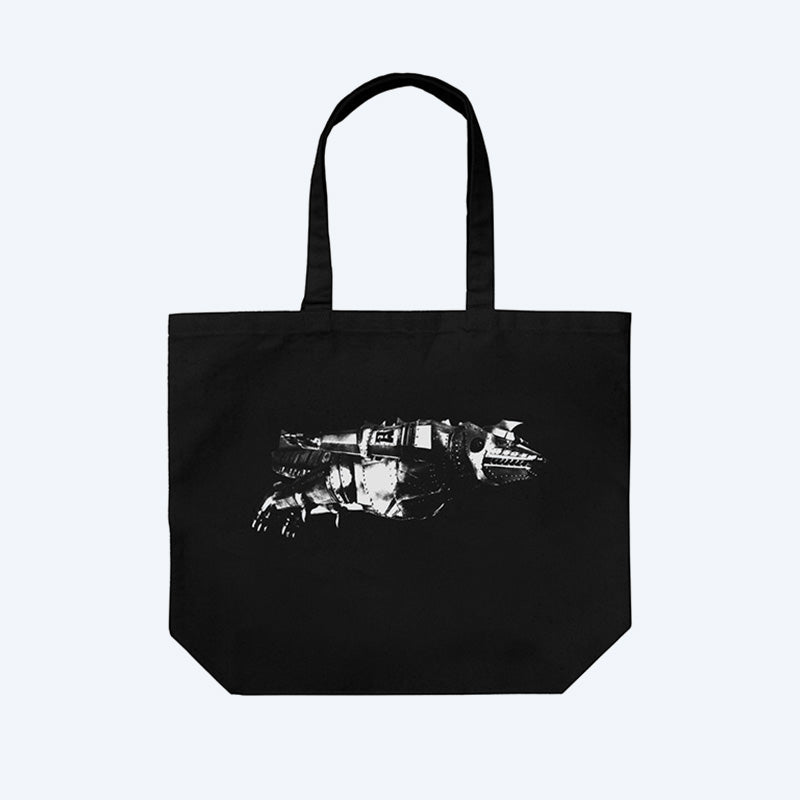 godzilla-mechagodzilla-flight-form-tote-tragetasche-schwarz image 1