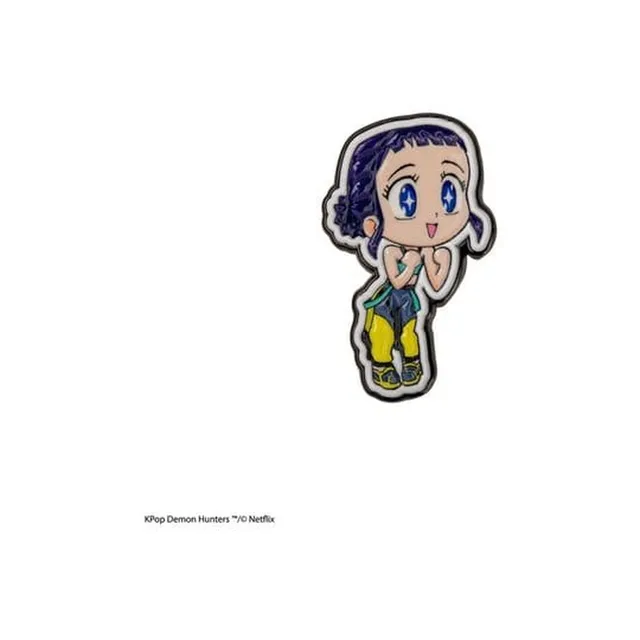 kpop-demon-hunters-pin-zoey-zinklegierung-ansteckpin image 1