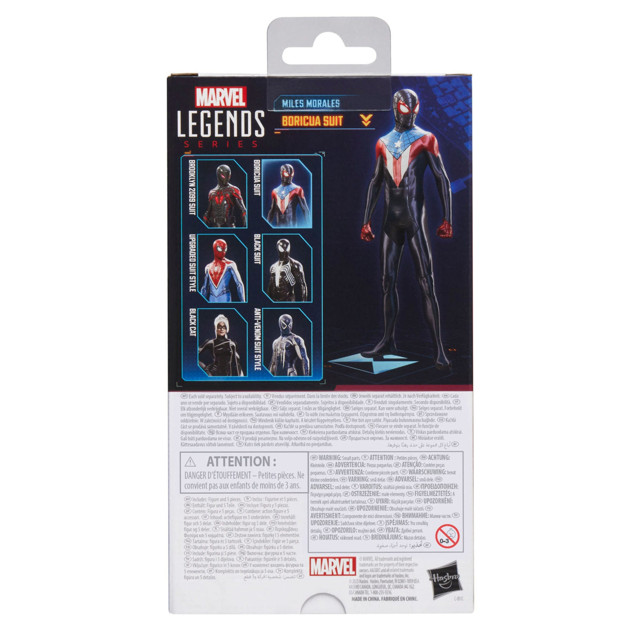 marvel-legends-gamerverse-miles-morales-actionfigur-boricua-suit image 2