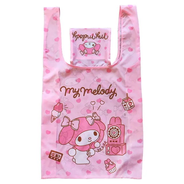 sanrio-my-melody-tragetasche-faltbar-kawaii-beutel image 1