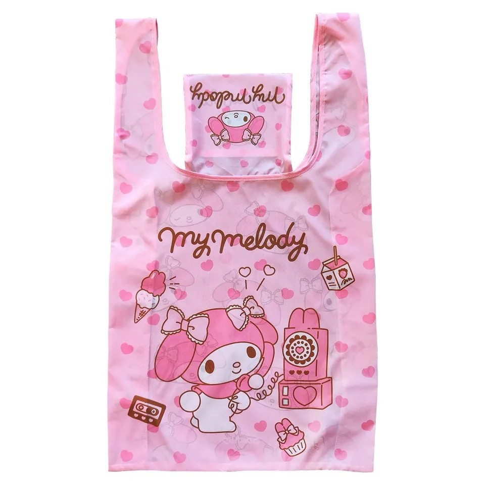 sanrio-my-melody-tragetasche-faltbar-kawaii-beutel image 1
