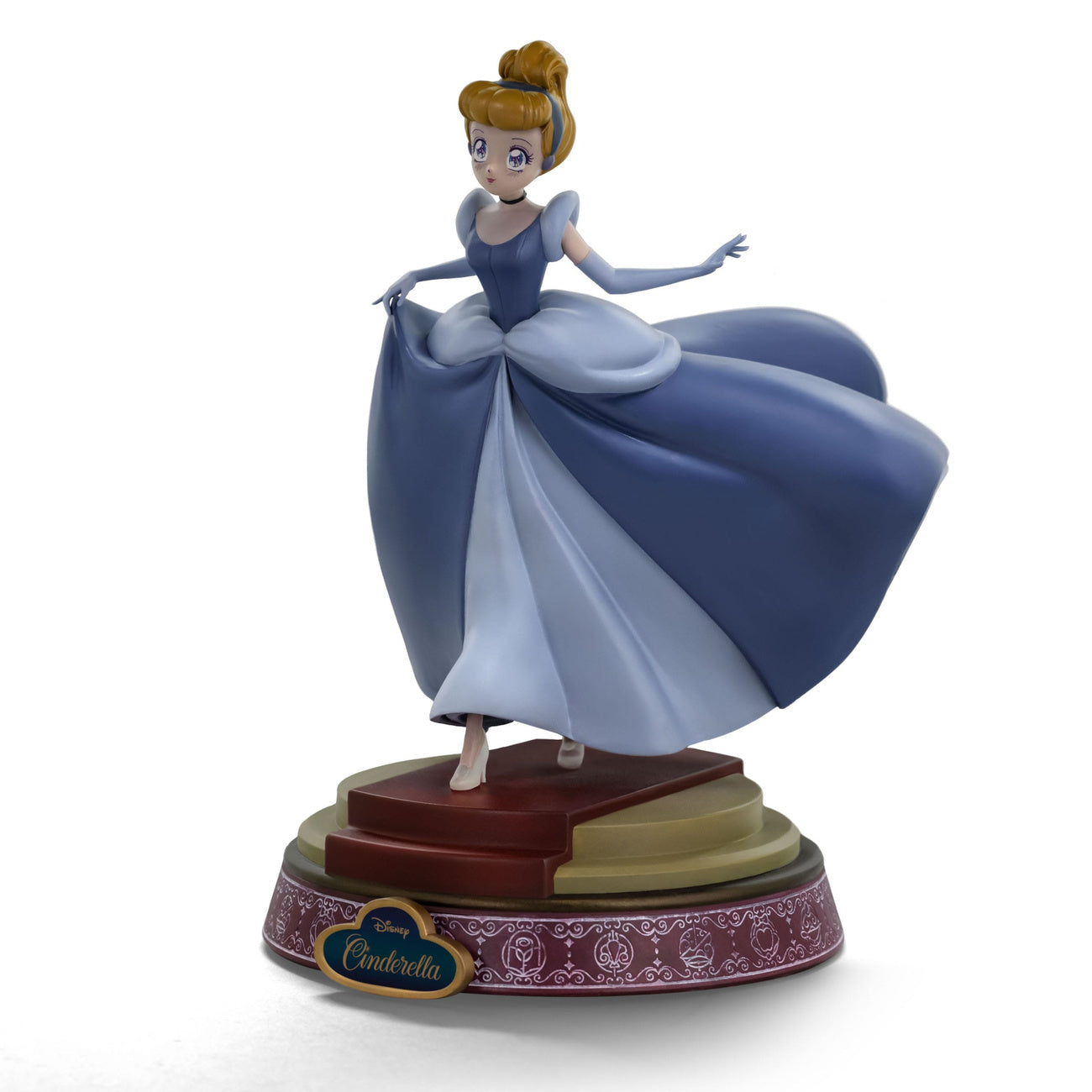 disney-anime-princess-cinderella-scale-figur-19-cm-handbemalt image 3