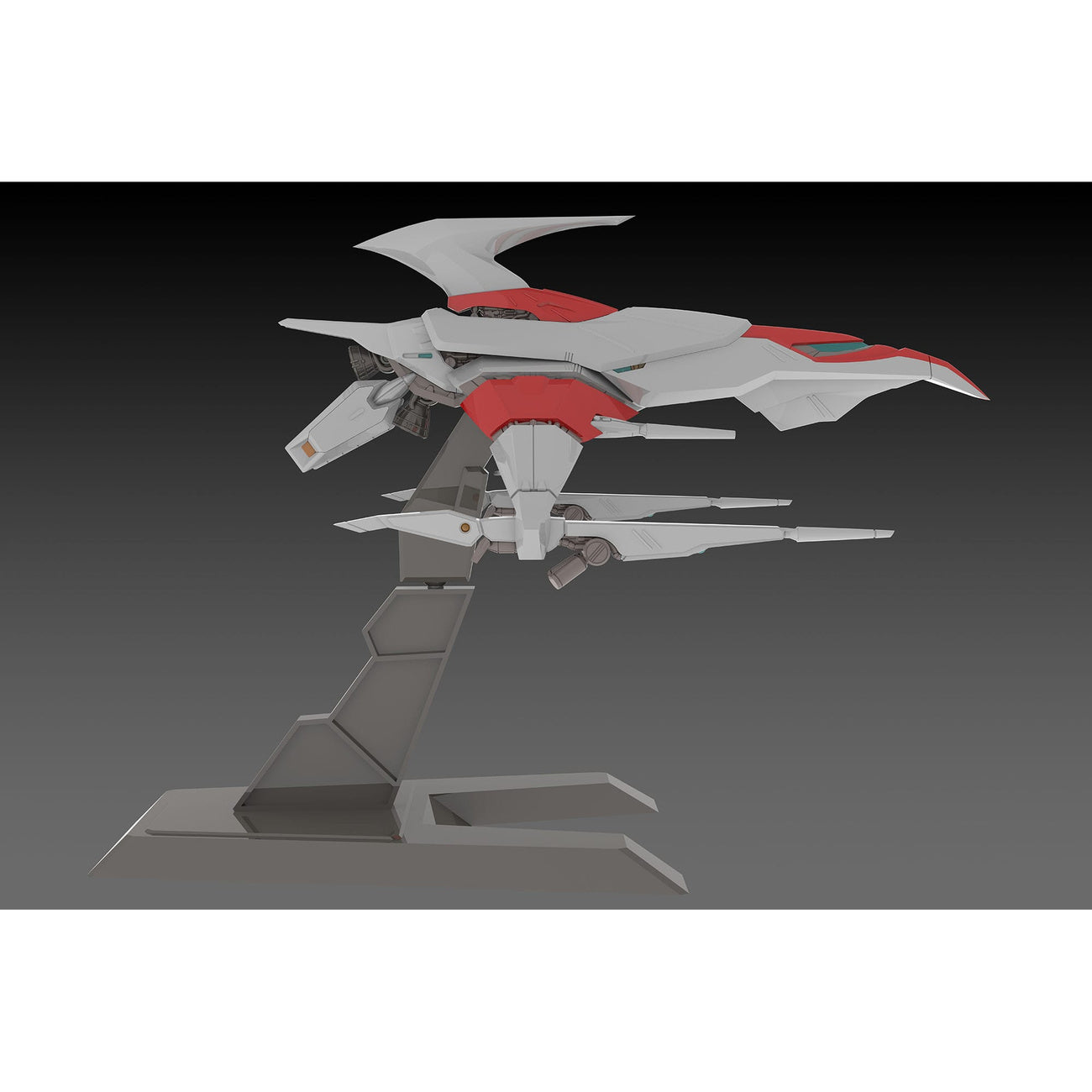 dariusburst-silver-hawk-3f-1b-plastic-kit-1-144-14-cm image 5