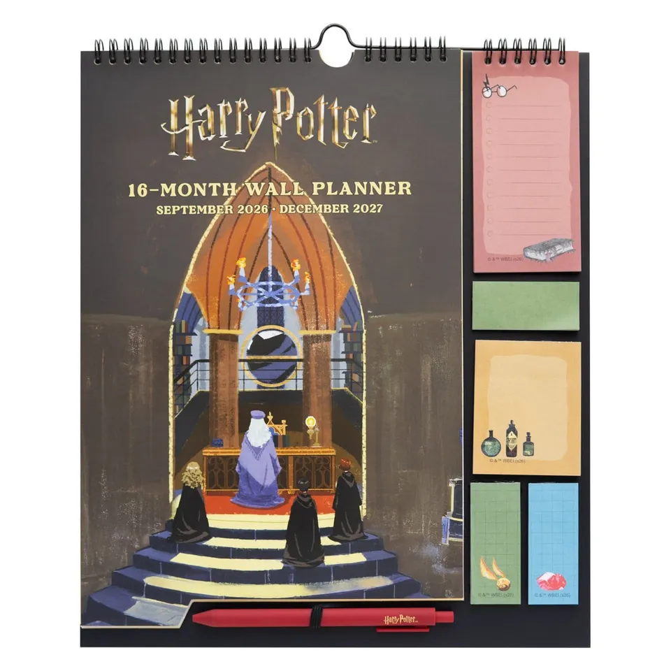 harry-potter-wand-planer-2026-27-30x34-cm-spaltenkalender-16-monate image 1