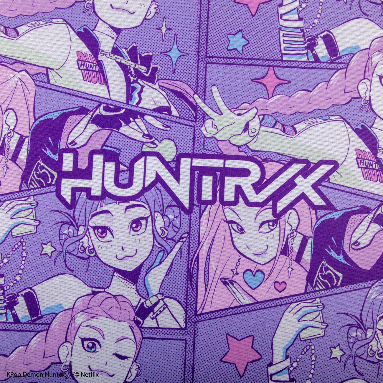 kpop-demon-hunters-huntr-x-schreibtischunterlage-xl-mousepad image 5