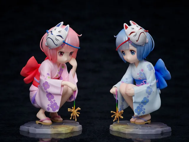 furyu-f-nex-re-zero-ram-rem-sommer-1-7-figuren-set image 1