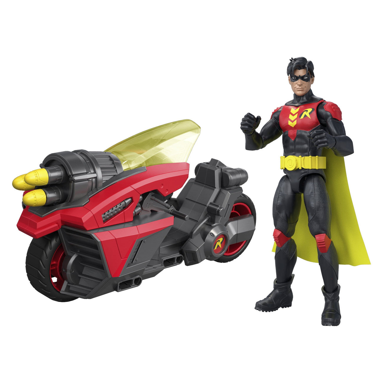 elbenwald-dc-premier-robin-cycle-fahrzeug-set-16-5-cm image 1