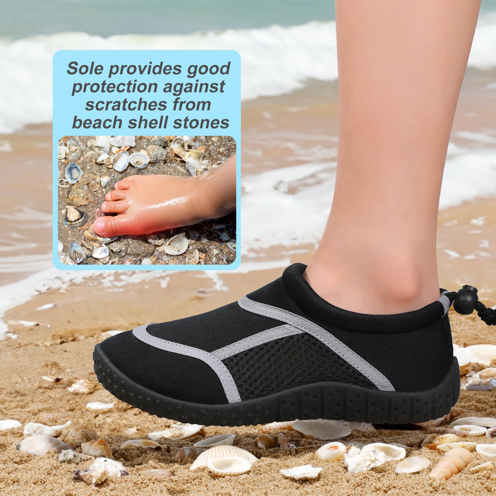hkr-kiner-water-shoes-wasserschuhe-schwarz-grau image 4