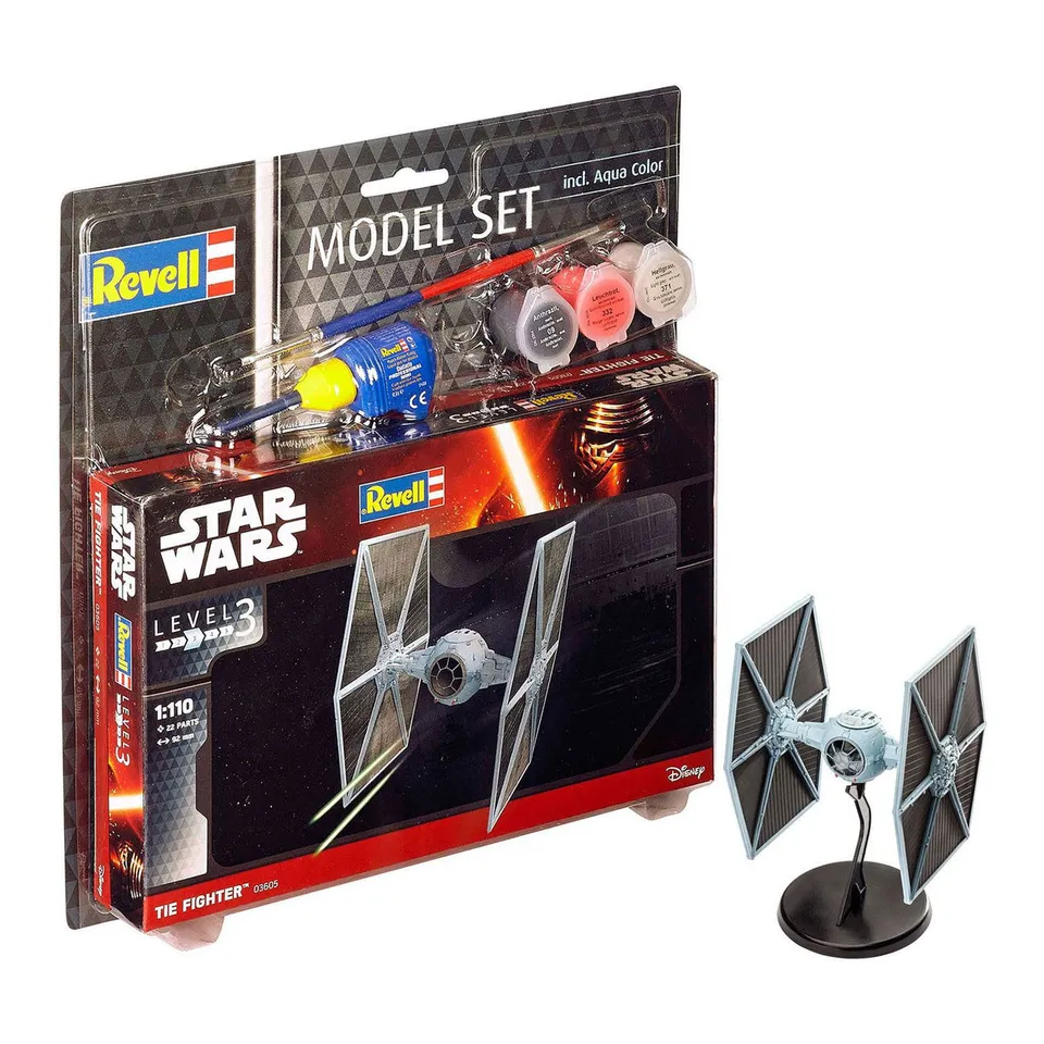 star-wars-tie-fighter-modellbausatz-1-110-9-cm-22-teile image 1