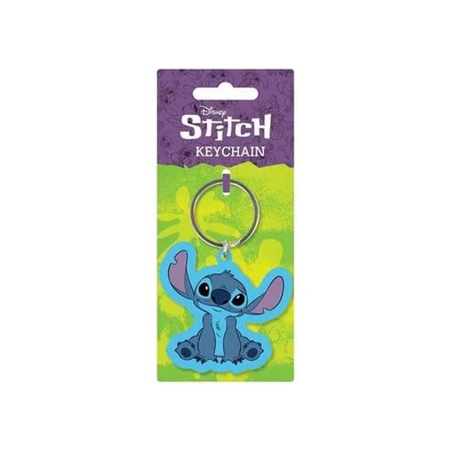 disney-lilo-stitch-stitch-pvc-schl-sselanh-nger-blau image 1