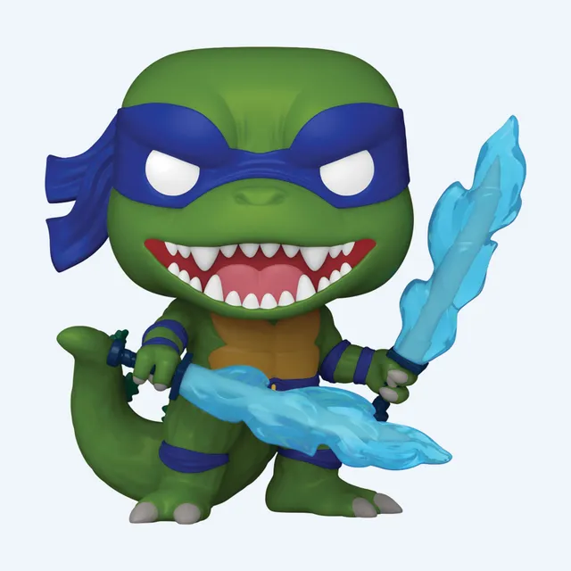 godzilla-x-tmnt-leonardo-funko-pop-vinylfigur image 1