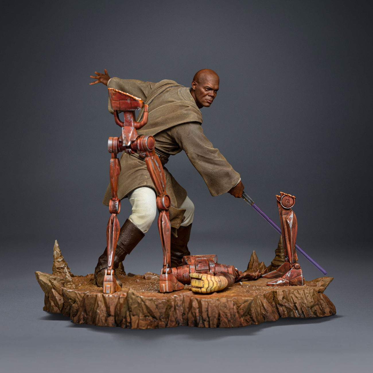 star-wars-mace-windu-art-scale-statue-1-10-18-cm-resin image 4